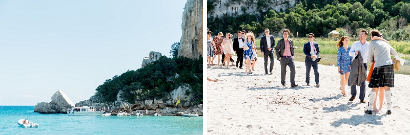 Wedding On The Beach Sardinia Cala Luna Dorgali Cala Gonone