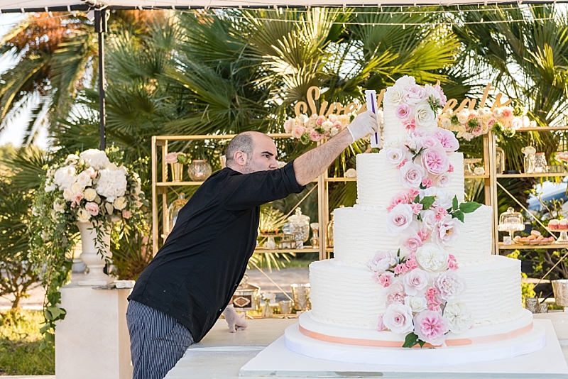 157 Eden Wedding Cake
