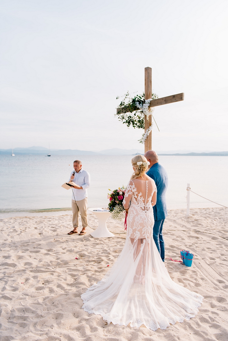 Intimate Wedding On The Beach Sardinia 03 1